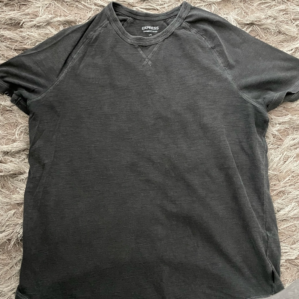 Express faded gray shirt